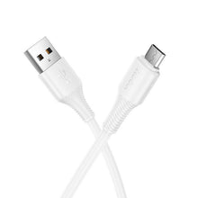 Заредете изображение във визуализатора на галерията – Cable USB A to Micro USB Hoco 2,4A 1 m X120 white
