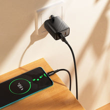 Заредете изображение във визуализатора на галерията – Cable USB A to USB C Hoco 3A 1 m X120 black

