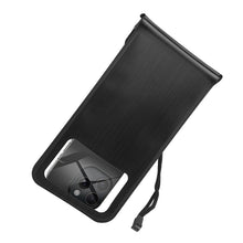 Заредете изображение във визуализатора на галерията – Waterproof case for mobile phone Hoco IP68 240 x 120 x 15 mm HX53 black
