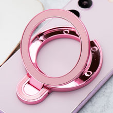 Заредете изображение във визуализатора на галерията – Phone stand CIRCLE - stick-on - pink
