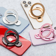 Заредете изображение във визуализатора на галерията – Phone stand CIRCLE - stick-on - pink

