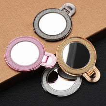 Заредете изображение във визуализатора на галерията – Phone stand CIRCLE MIRROR - stick-on - pink
