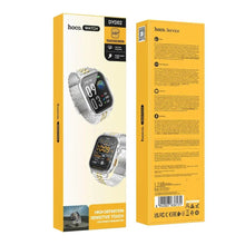 Заредете изображение във визуализатора на галерията – Smartwatch 2,02" TFT Hoco with call function DYD02 gold and silver
