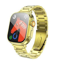 Заредете изображение във визуализатора на галерията – HOCO smartwatch Y12 Ultra smart sports watch (call version) light gold
