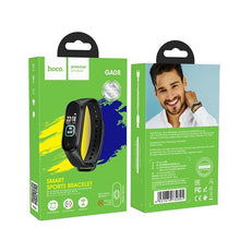 Заредете изображение във визуализатора на галерията – Smart sport bracelet Hoco GA08 black
