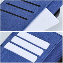 Заредете изображение във визуализатора на галерията – Калъф тип книга GOMMA за SAMSUNG A17 син
