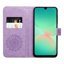 Заредете изображение във визуализатора на галерията – Калъф тип книга MEZZO за XIAOMI Redmi Note 14 5G mandala лилав

