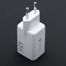 Заредете изображение във визуализатора на галерията – FORCELL F-ENERGY Mini GaN III VT-36 travel charger with 1 x Type C + 1x USB A sockets, PD QC4.0 45W white
