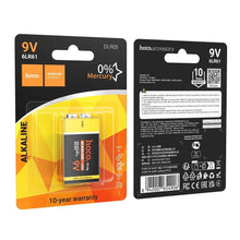 Заредете изображение във визуализатора на галерията – Battery 6LR61 Hoco 9V DLR05 1 pcs
