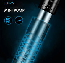 Заредете изображение във визуализатора на галерията – WILDMAN bike hand pump GK8 black

