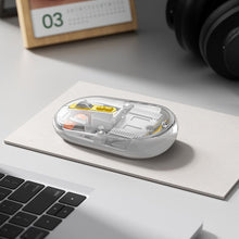 Заредете изображение във визуализатора на галерията – HOCO computer wireless mouse dual-mode SILENT 2,4G 1600 dpi GM35 white
