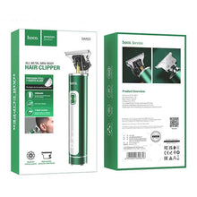 Заредете изображение във визуализатора на галерията – Hair clipper Hoco DAR03 dark green
