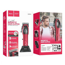 Заредете изображение във визуализатора на галерията – Hair clipper Hoco DAR23 red
