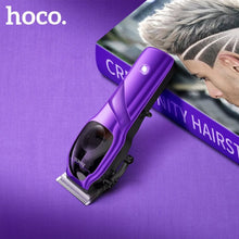 Заредете изображение във визуализатора на галерията – Hair clipper Hoco DAR24 purple
