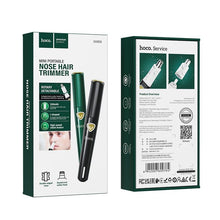 Заредете изображение във визуализатора на галерията – Nose hair trimmer Hoco DAR08 black
