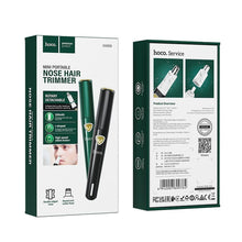 Заредете изображение във визуализатора на галерията – Nose hair trimmer Hoco DAR08 green
