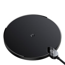 Заредете изображение във визуализатора на галерията – Baseus wireless charger digital led display gen2 15w czarna cced000001
