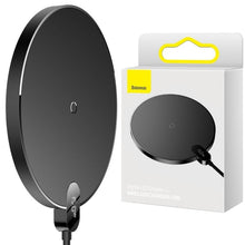 Заредете изображение във визуализатора на галерията – Baseus wireless charger digital led display gen2 15w czarna cced000001
