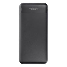 Заредете изображение във визуализатора на галерията – Power Bank VEGER VEGER L10 - 10 000mAh LCD black (W1105)
