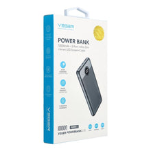Заредете изображение във визуализатора на галерията – Power Bank VEGER VEGER L10 - 10 000mAh LCD black (W1105)
