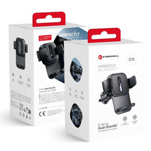 Заредете изображение във визуализатора на галерията – FORCELL F-Grip GuardianAV стойка за кола за телефон за вентилационен отвор черна
