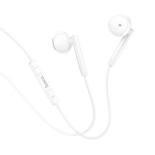 Заредете изображение във визуализатора на галерията – HOCO wire earphones Type C with microphone M95 white
