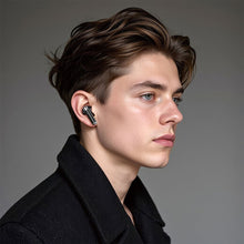 Заредете изображение във визуализатора на галерията – HOCO wireless earphones bluetooth TWS ANC ENC EQ26 black
