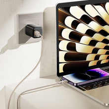 Заредете изображение във визуализатора на галерията – Cable USB A to Lightning Hoco 2,4A 1 m X117 gold
