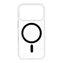 Заредете изображение във визуализатора на галерията – Гръб Drop Glue Colorful Ring Mag Cover съвместим с MagSafe за IPHONE 17 Pro (full ring) черен
