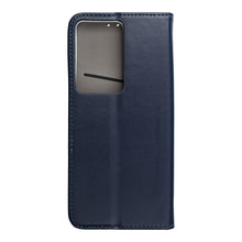 Заредете изображение във визуализатора на галерията – Калъф тип книга  SMART MAGNETO за OPPO A5 4G / A5 5G тъмно син
