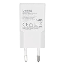 Заредете изображение във визуализатора на галерията – VEGER wall charger USB A + USB C QC PD 30W 30W1A1C white
