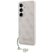 Заредете изображение във визуализатора на галерията – GUESS case for SAMSUNG S26 GUHMS26SGF4GPI (PU 4G Classic Logo with Charm) pink
