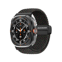 Заредете изображение във визуализатора на галерията – DUX DUCIS strap MIXTURE PRO stretchable braided for Samsung Watch 47 mm black
