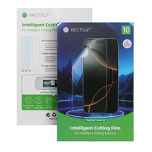 Заредете изображение във визуализатора на галерията – Bestsuit Anti-Blue Light 0,13mm - Eyes Protections TPU film for smart cutting machine 196x125mm (10 pcs/set)
