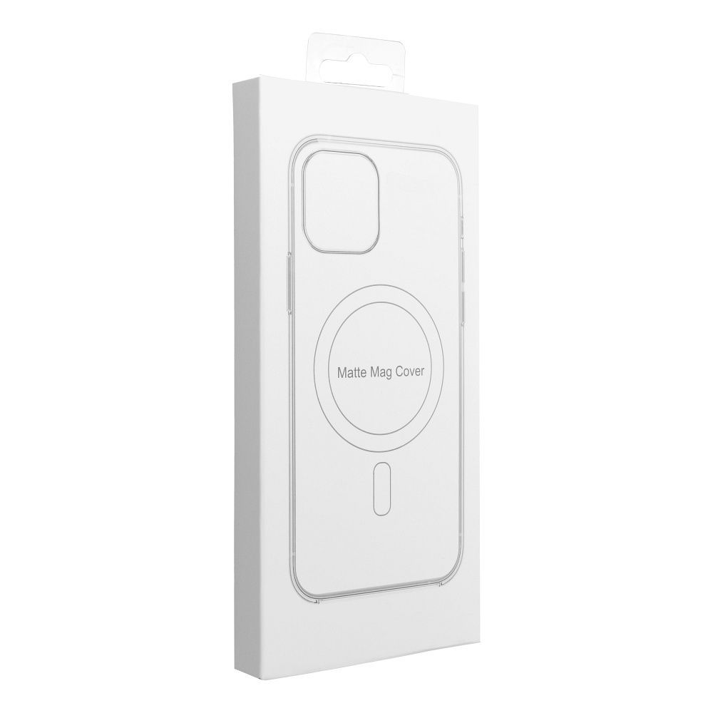 Гръб FULL MATTE MAG COVER съвместим с MagSafe за IPHONE 16 jasny różowy