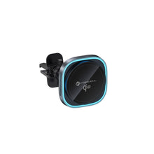 Заредете изображение във визуализатора на галерията – FORCELL F-GRIP Air Mag (F-07) magnetic car holder for air vent with wireless charging compatible with MagSafe Qi2 15W grey
