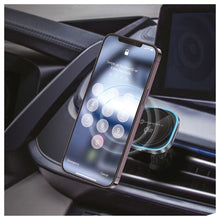 Заредете изображение във визуализатора на галерията – FORCELL F-GRIP Air Mag (F-07) magnetic car holder for air vent with wireless charging compatible with MagSafe Qi2 15W grey
