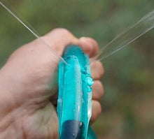 Заредете изображение във визуализатора на галерията – Garden hose sprinkler with quick connectors 4,5 m RC-K-1473 green
