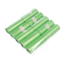 Заредете изображение във визуализатора на галерията – Plastic bags for dog excrement 10 rolls green

