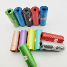 Заредете изображение във визуализатора на галерията – Plastic bags for dog excrement 10 rolls light blue
