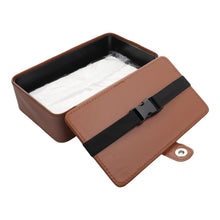 Заредете изображение във визуализатора на галерията – Tissue box with strap brown
