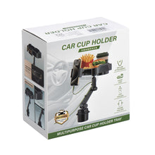 Заредете изображение във визуализатора на галерията – Car table with phone holder CP2008 black
