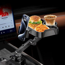Заредете изображение във визуализатора на галерията – Car table with phone holder CP2008 black
