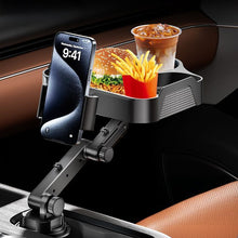 Заредете изображение във визуализатора на галерията – Car table with phone holder CP2008 black
