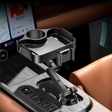 Заредете изображение във визуализатора на галерията – Car table with phone holder CP2008 black
