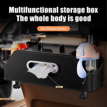 Заредете изображение във визуализатора на галерията – Car organizer for front seats with compartments SN-517 black
