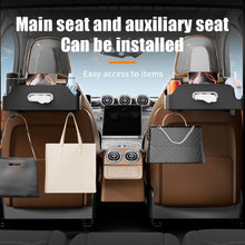 Заредете изображение във визуализатора на галерията – Car organizer for front seats with compartments SN-517 black
