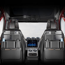 Заредете изображение във визуализатора на галерията – Car organizer for front seats with compartments NAPPA black
