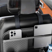 Заредете изображение във визуализатора на галерията – Car organizer for front seats with compartments NAPPA black
