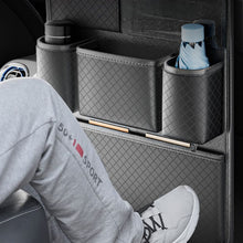 Заредете изображение във визуализатора на галерията – Car organizer for front seats with compartments NAPPA black
